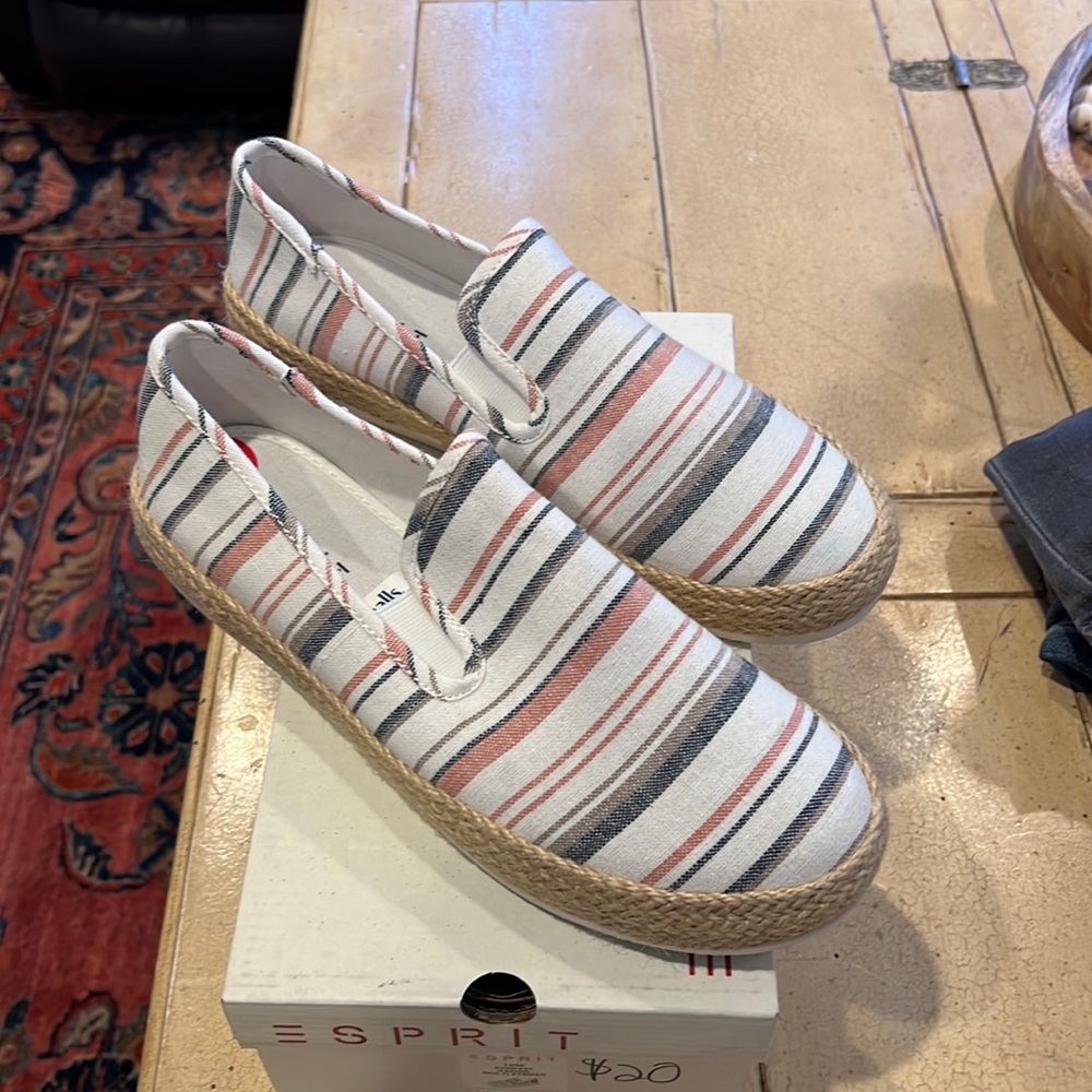 Brand new in box. Esprit slip on shoes. Size 10
